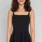 Solid Sleeveless Dress