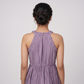 Halter Neck Flared Dress