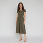 Cotton Puff Sleeve Dress