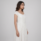 Cotton Schiffli Flared Dress
