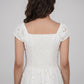Cotton Schiffli Flared Dress
