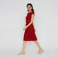 Woven Cap Sleeve Dress