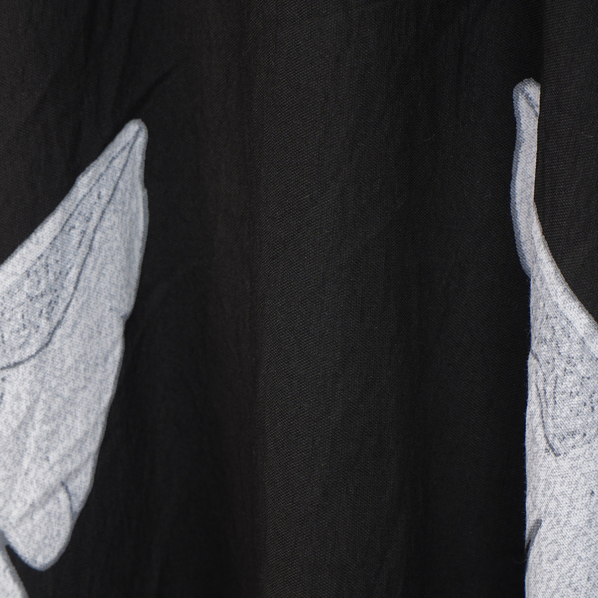 Printed A-Line Flared Dress