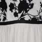 Embroidered Flared Dress