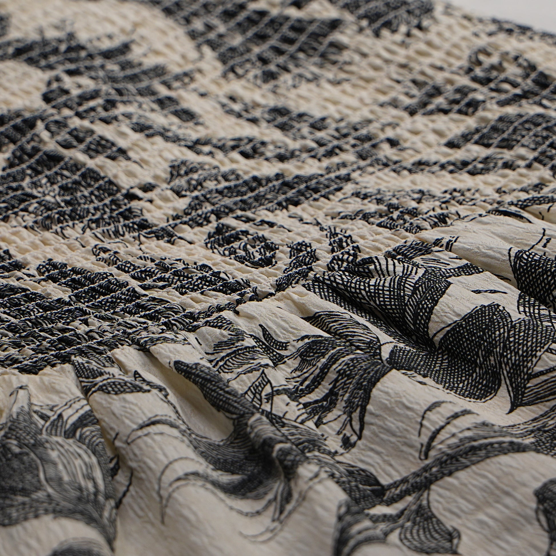 Knitted Printed Sleeveless Dress