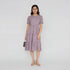 Structured Flared Dress