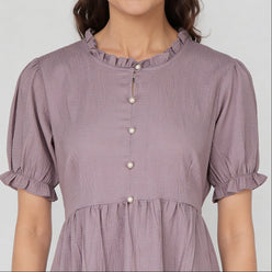 Structured Flared Dress