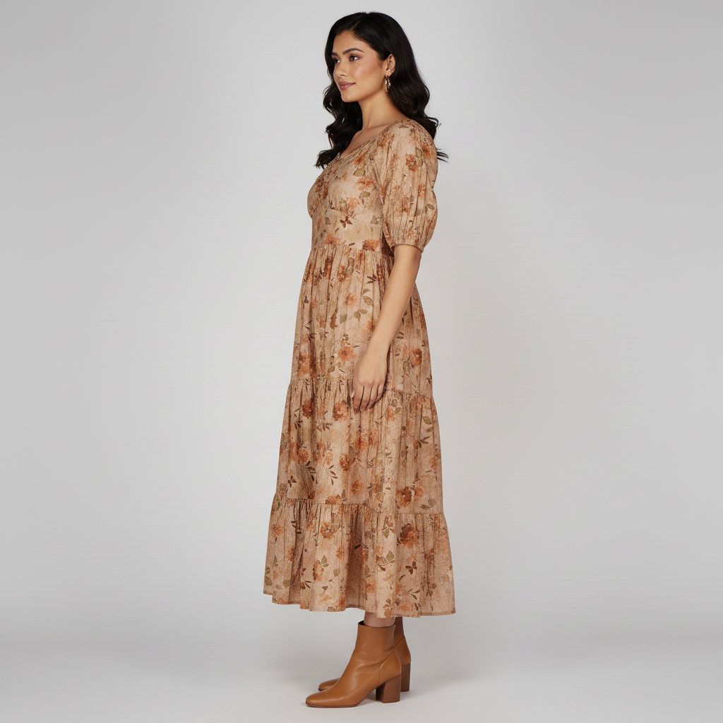 Woven Printed Dress