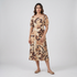 Printed Flared Dress