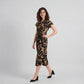 Printed Juliette Flared Dress