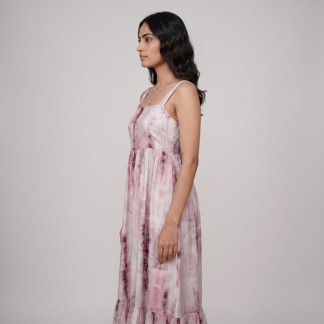 Printed Flared Dress