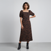 Printed Flared Dress