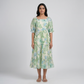 Printed Flared Dress
