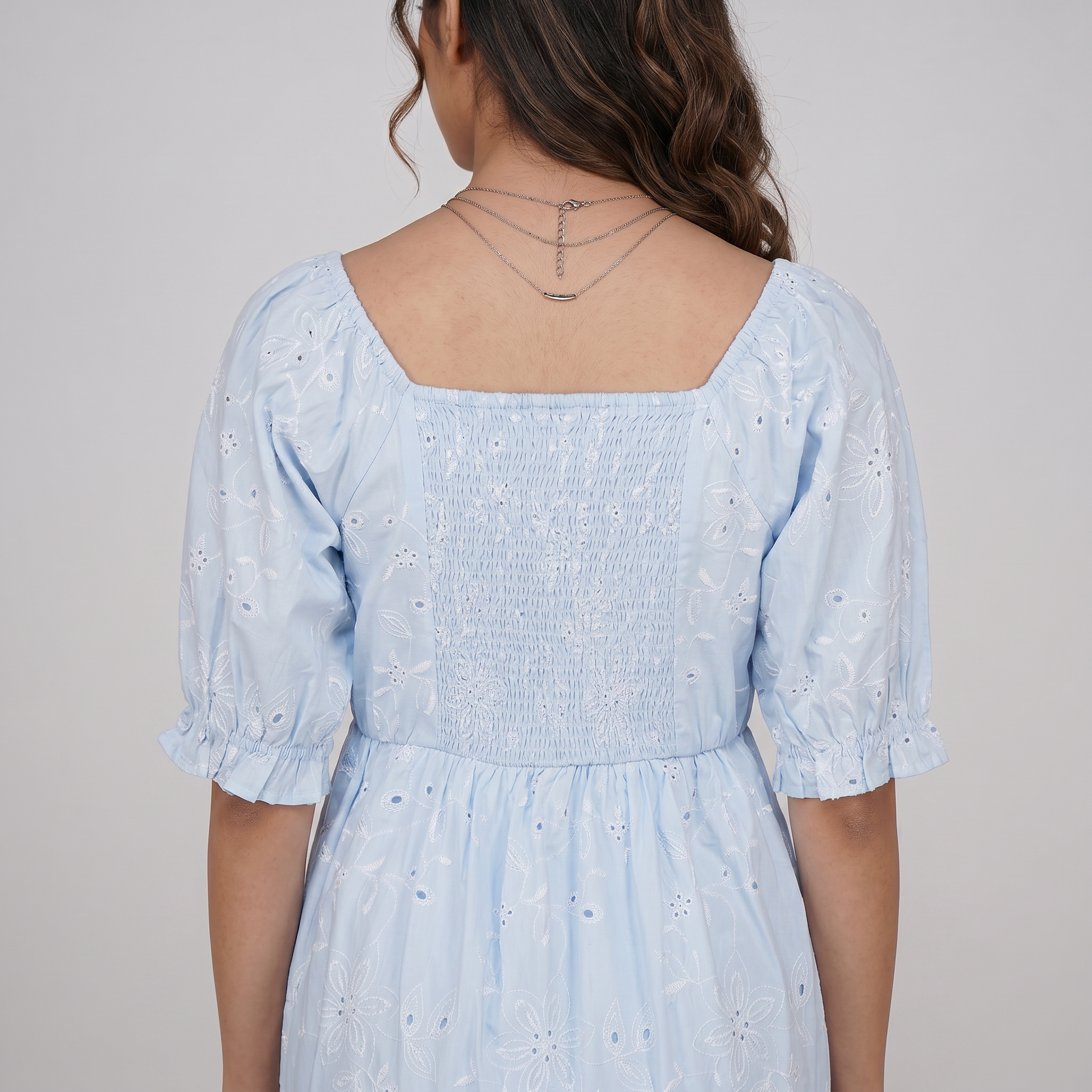 Cotton Flared Dress