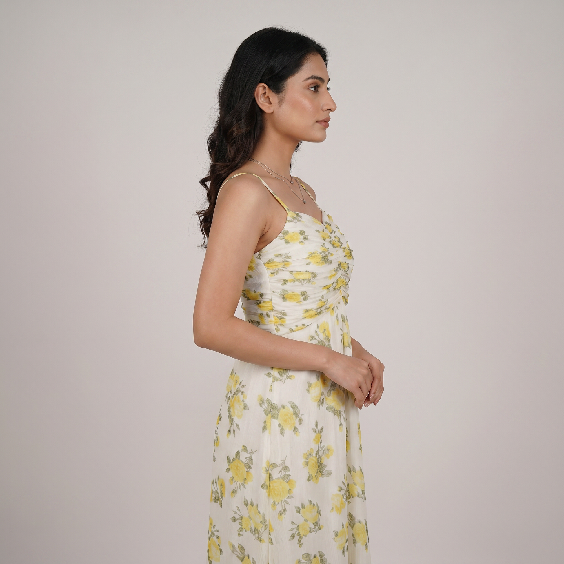 Printed Flared Dress