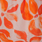 Cotton Printed Shoulder Straps Sleeve Flared Dress
