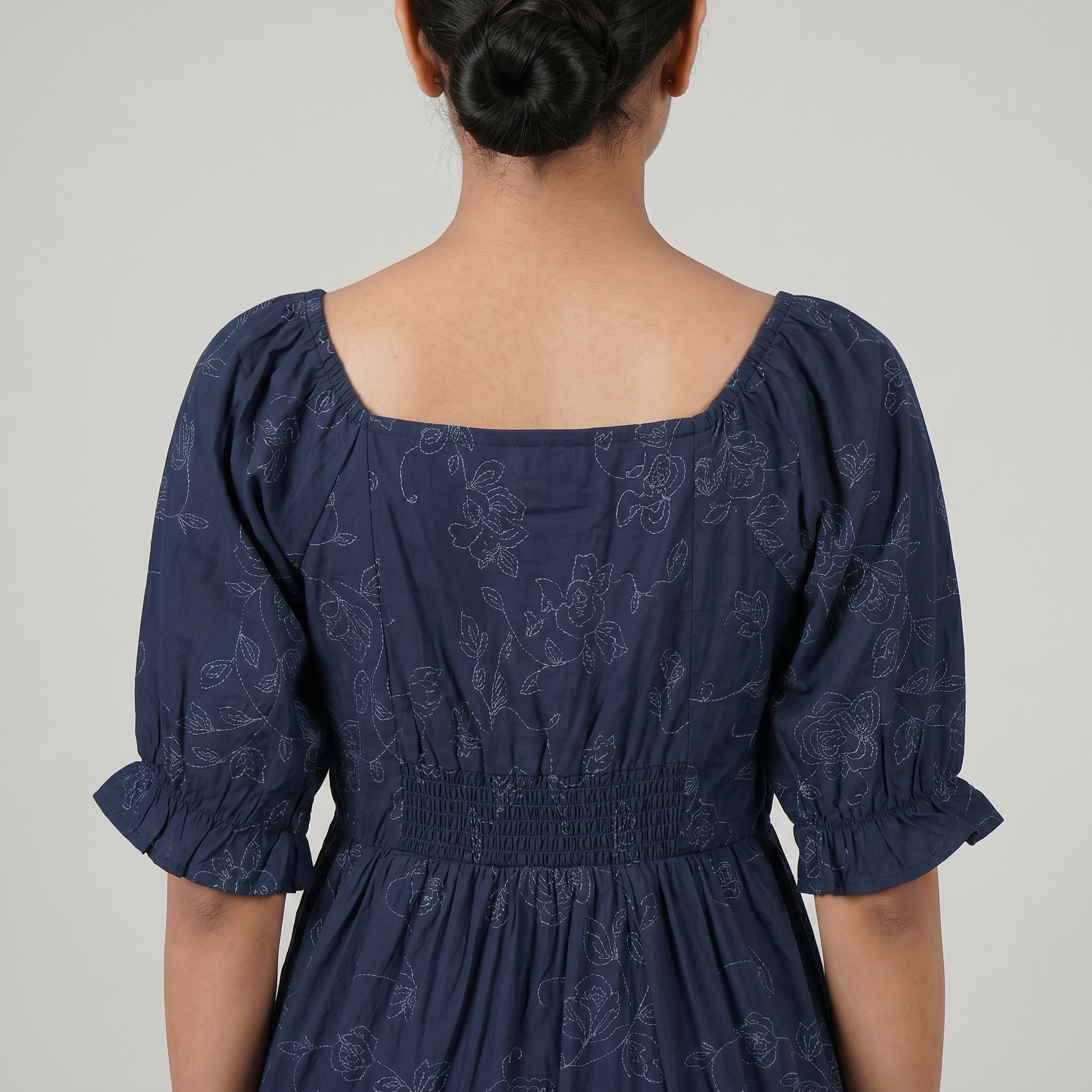 Printed Flared Dress