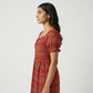 Regular Fit Checkered Dress