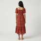 Regular Fit Checkered Dress