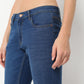 Boot Cut Solid Ankle Length Low Rise Jeans