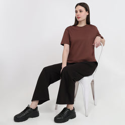 Air Dry Relaxed Fit Solid T-Shirt