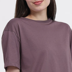 Air Dry Relaxed Fit Solid T-Shirt