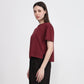 Air Dry Relaxed Fit Solid T-Shirt
