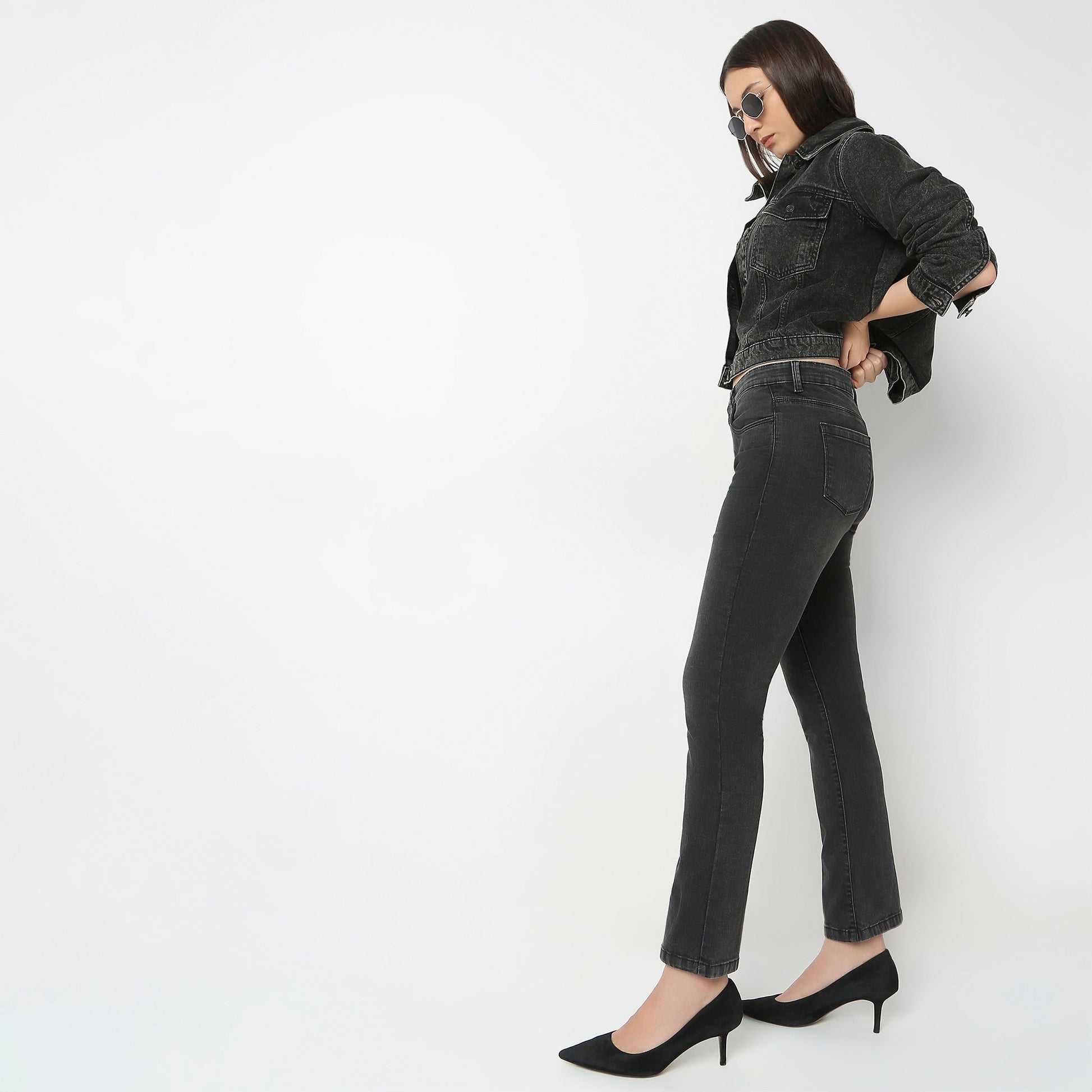 Cargo Fit Full Length Jeans