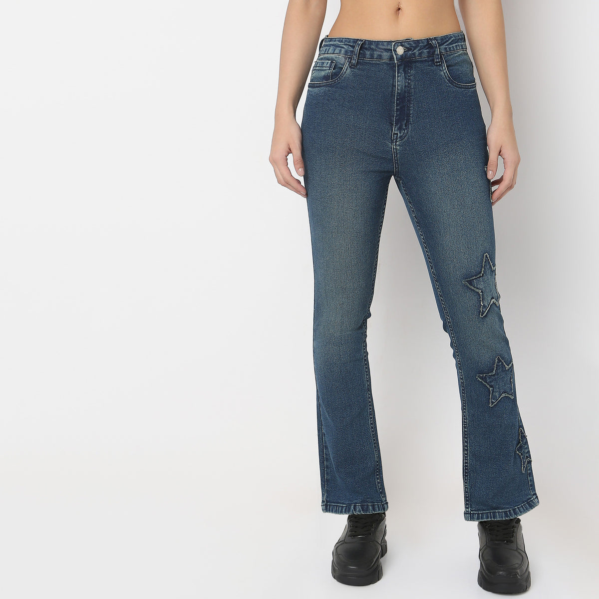 Boot Cut High Rise Jeans