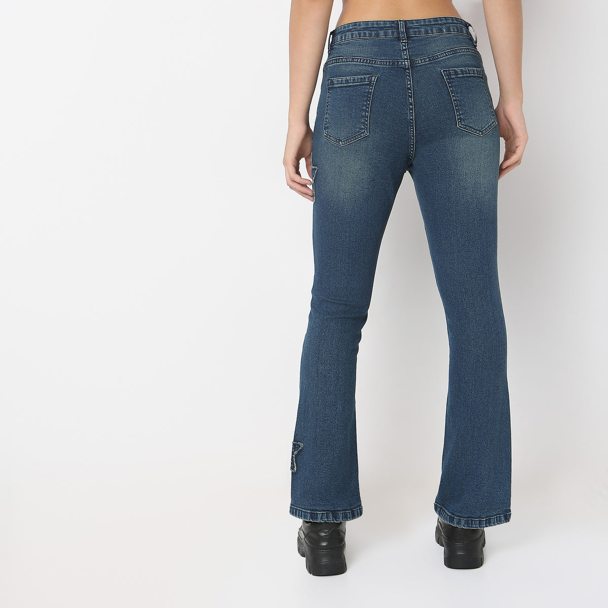 Boot Cut High Rise Jeans