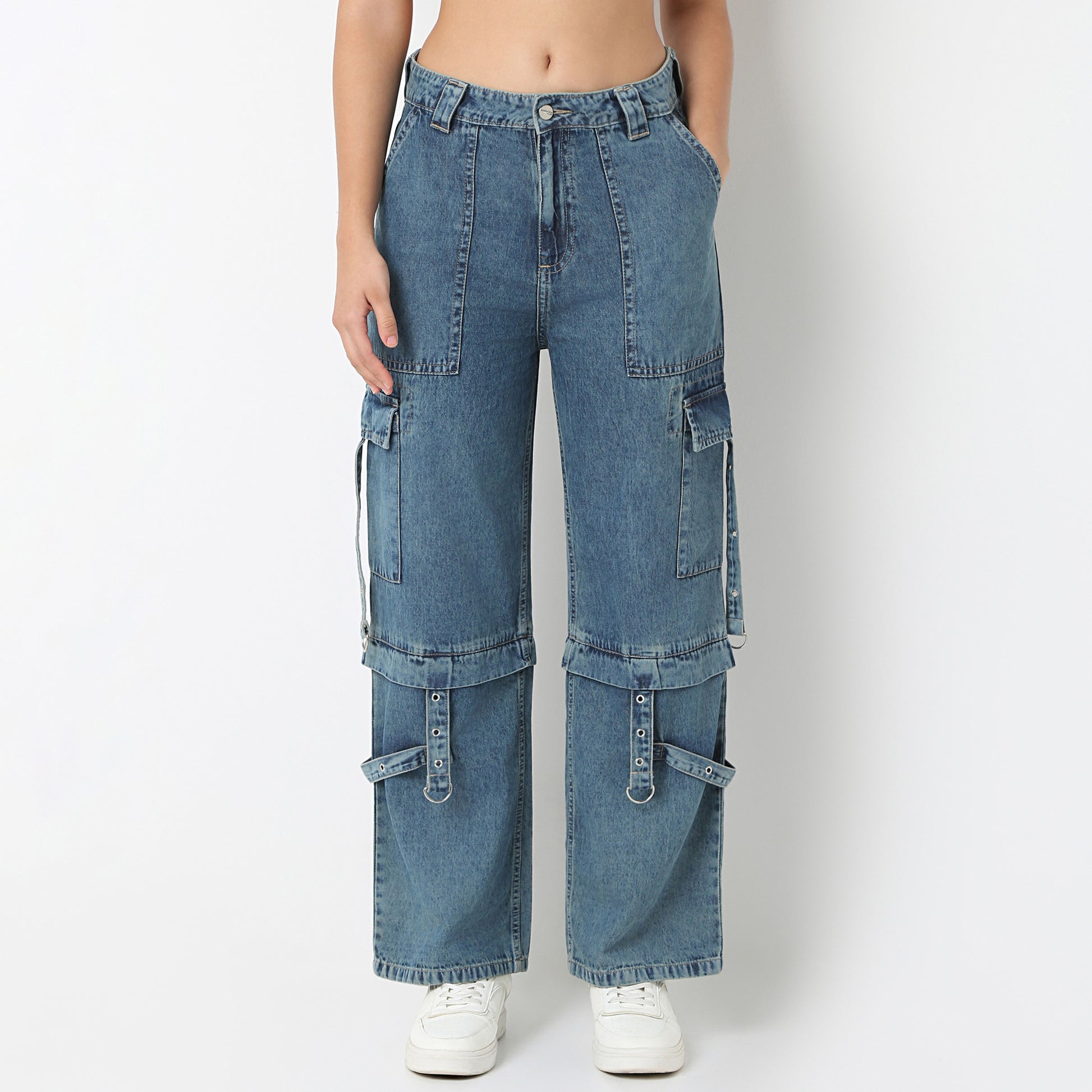 Multi Pocket Tinted Street Cargos