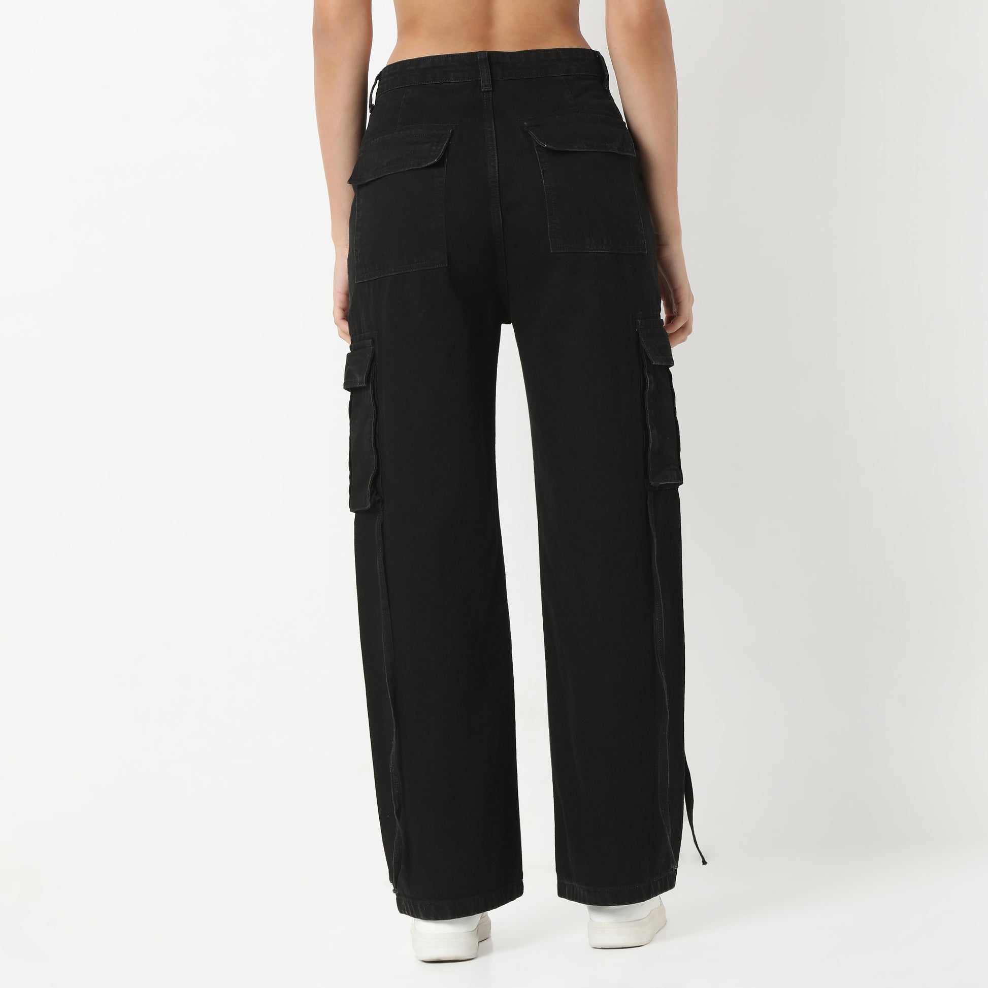 Highwaist Street Look Cargos