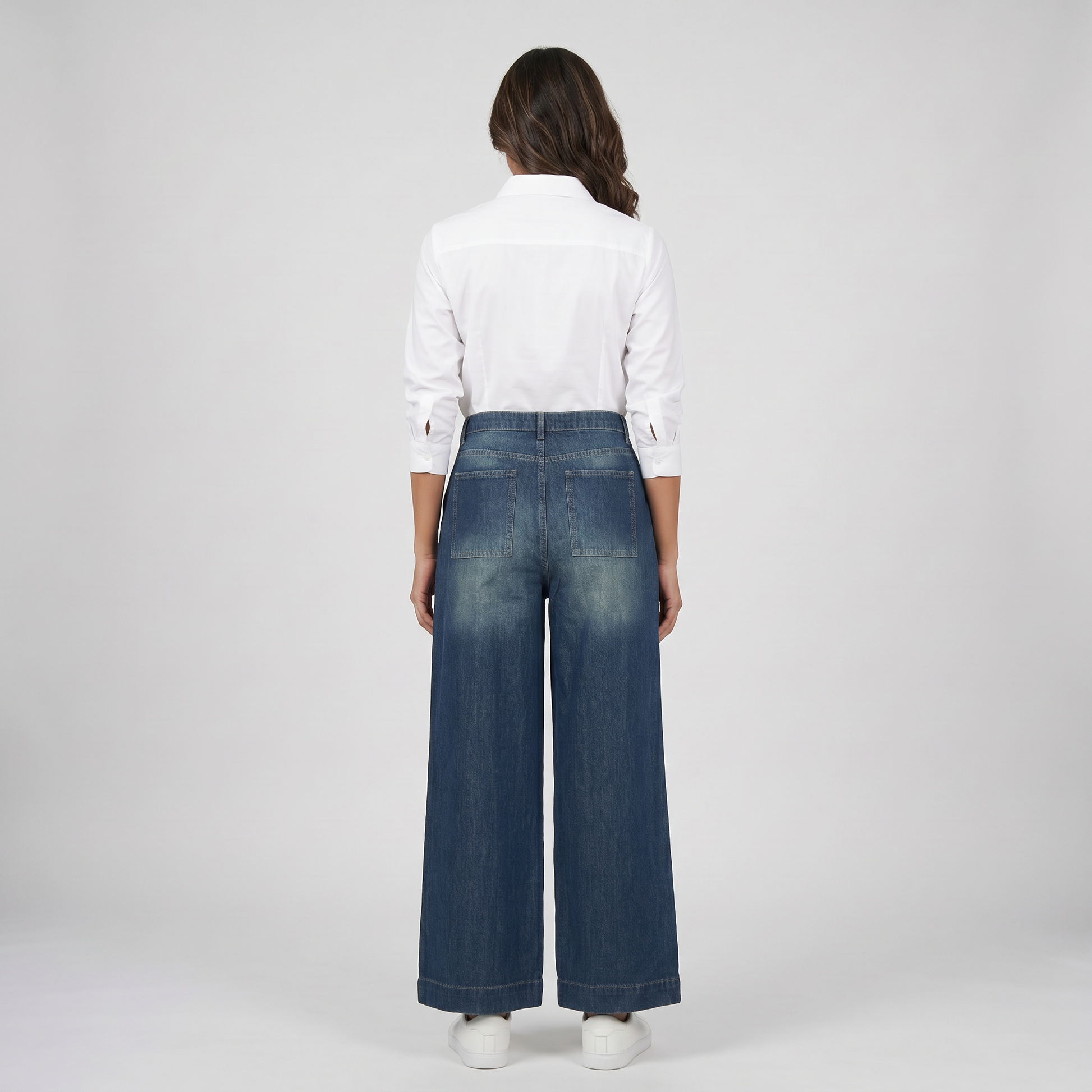 Wide Leg Street Look Denim