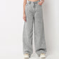 Wide Leg 5 Pocket High Rise Jeans