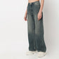 Low Waist Straight Fit Denim With Tinted Look