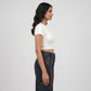Street Look High Rise Cargo Jeans
