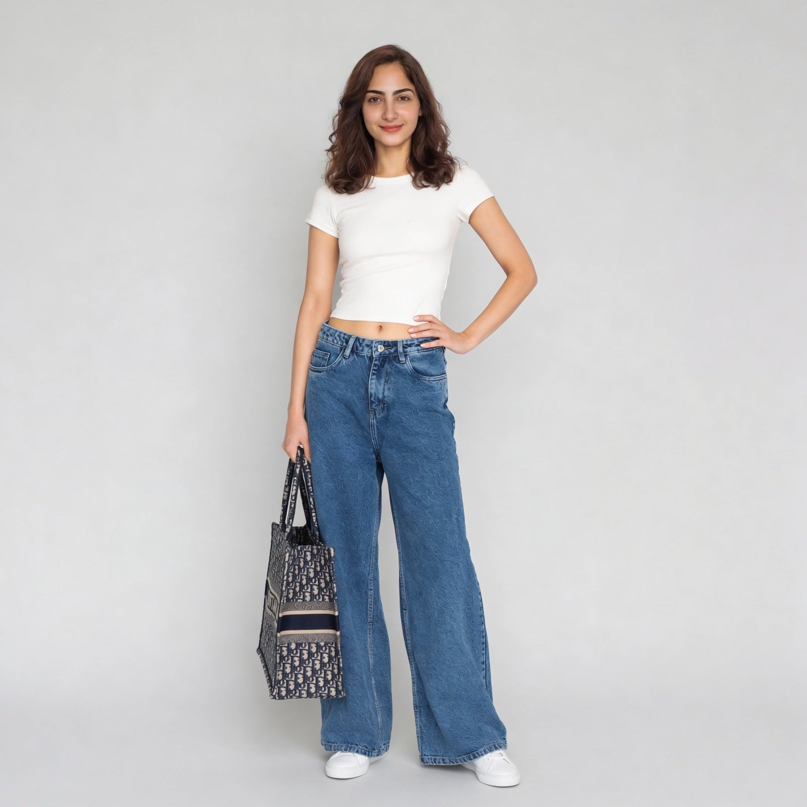 Cotton Spandex Solid Jeans