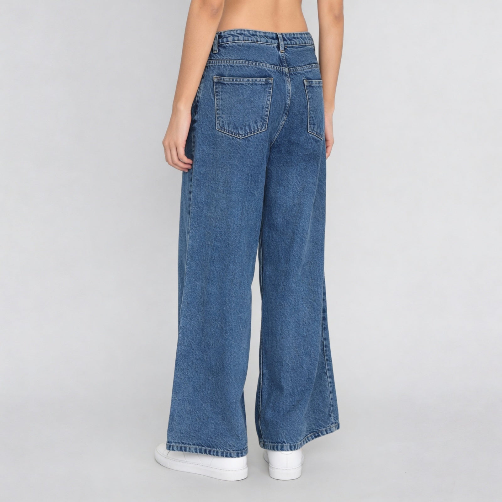 Cotton Spandex Solid Jeans