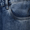 Straight Fit Bow Patch Denim