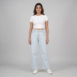 Baggy Barel Low Rise Jeans