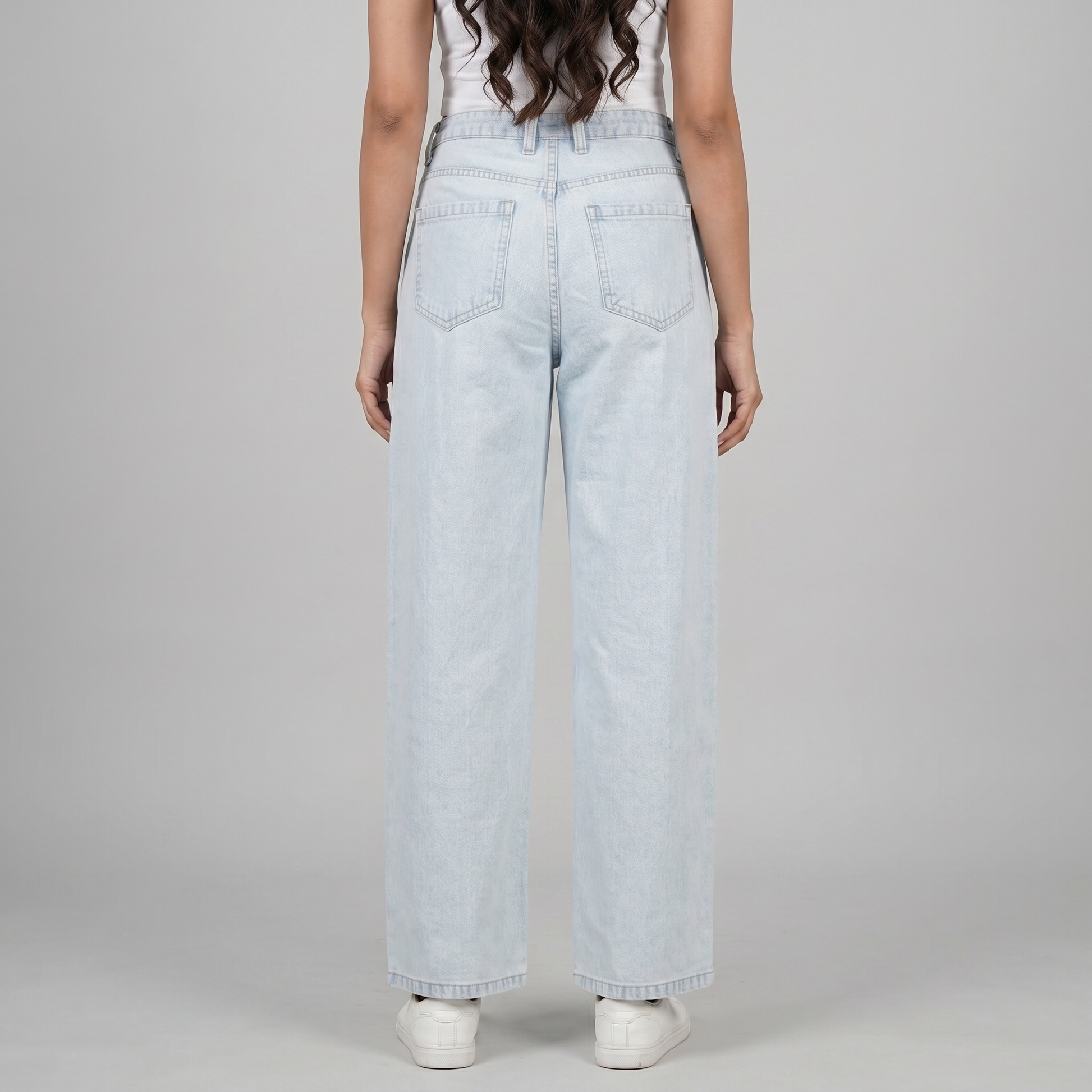 Baggy Barel Low Rise Jeans