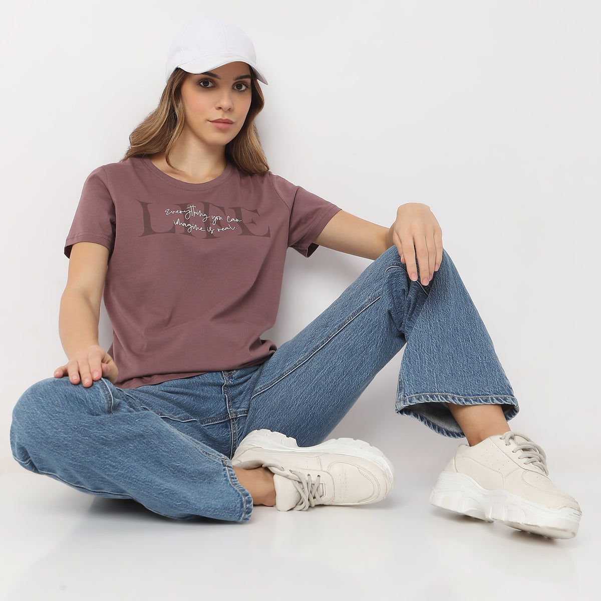 Graphic Short Sleeve Chest Print T-Shirt