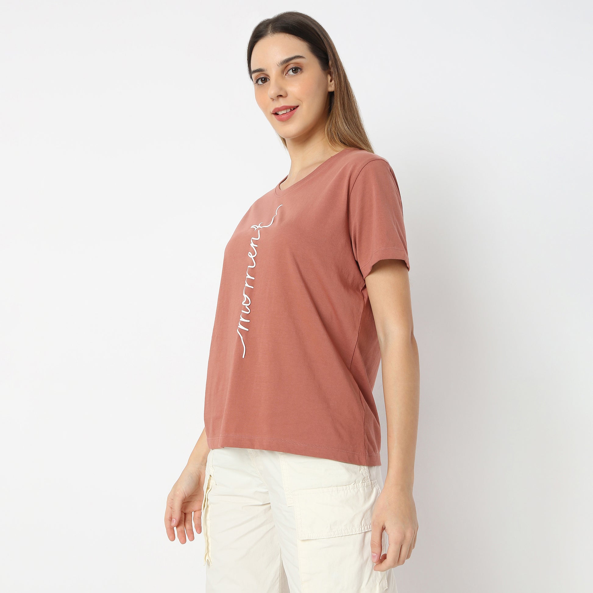 Graphic Moment Print T-Shirt