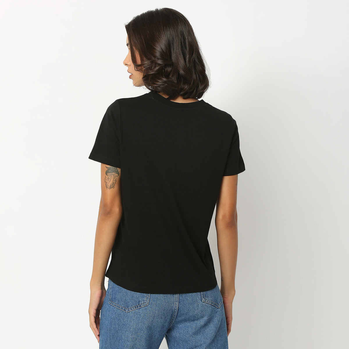 Graphic Cotton Fabric T-Shirt