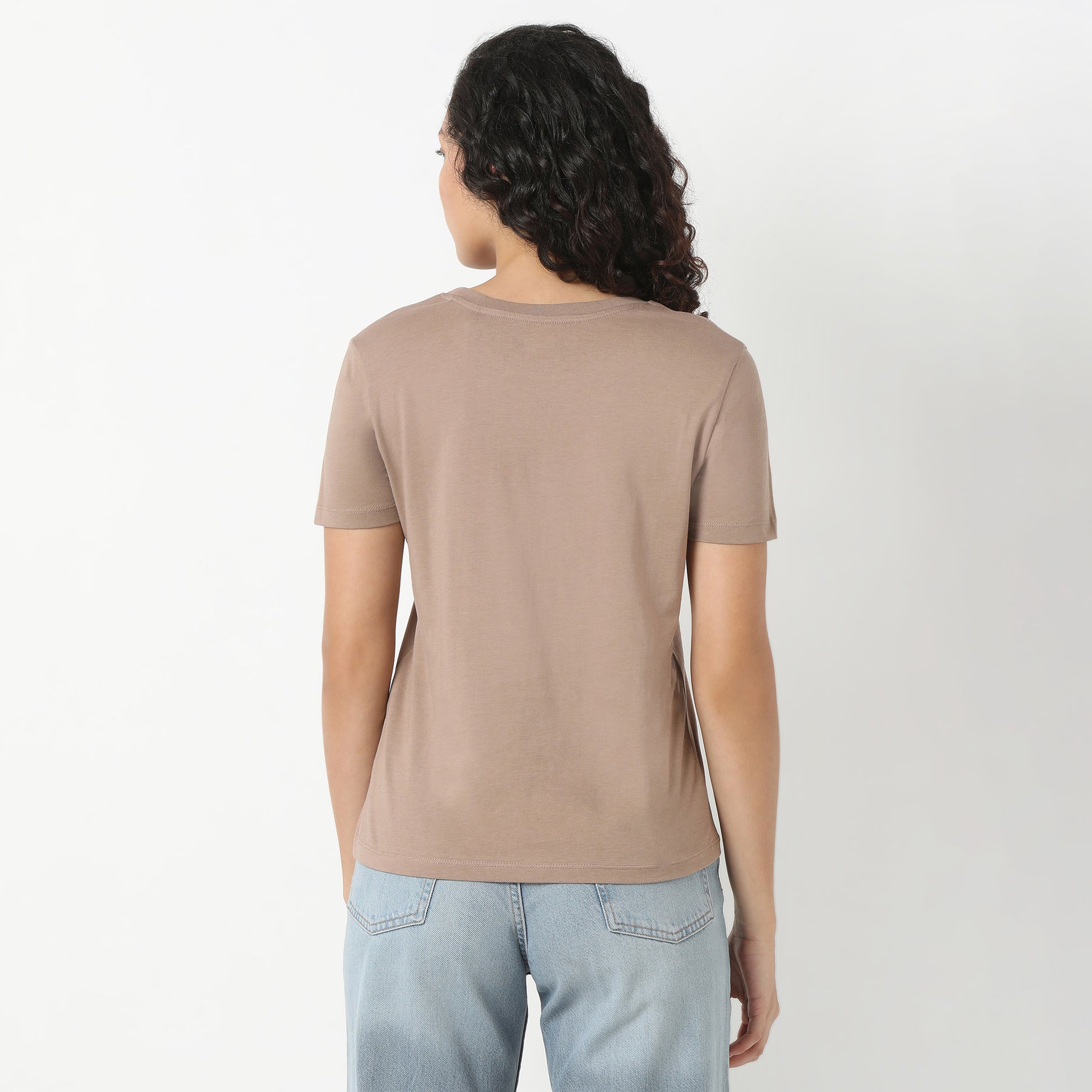 Round Neck Graphic T-Shirt