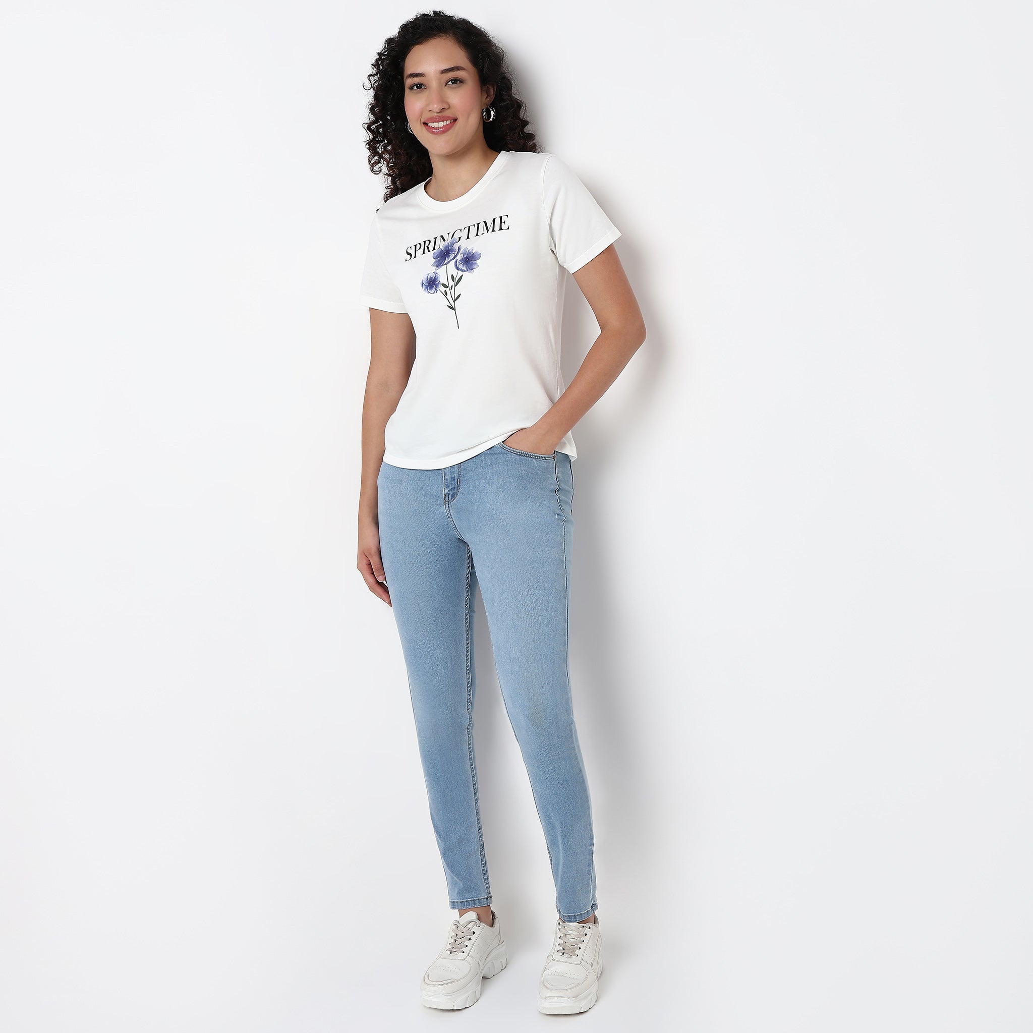 Knitted Graphic T-Shirt