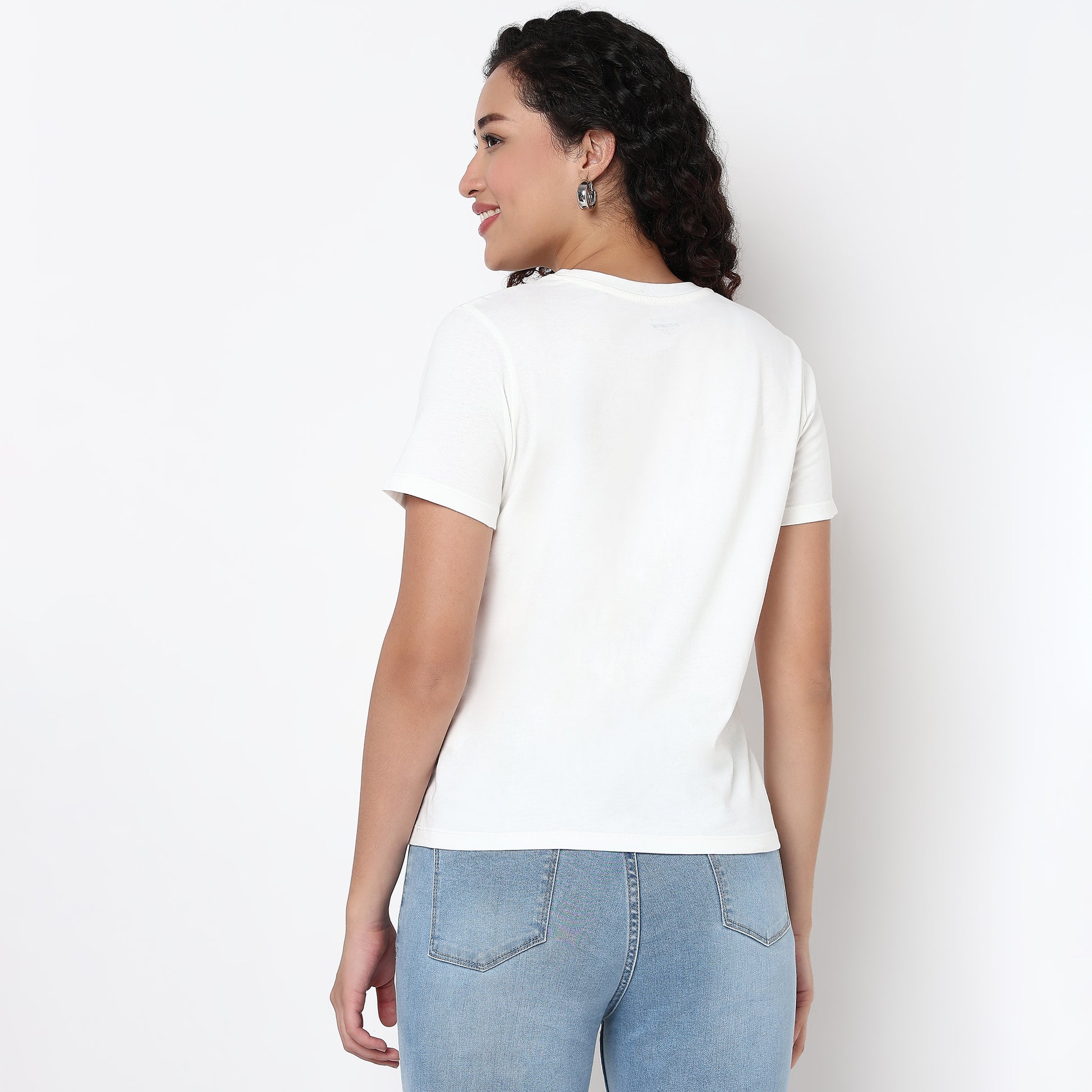 Knitted Graphic T-Shirt