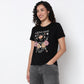 Knitted Graphic T-Shirt