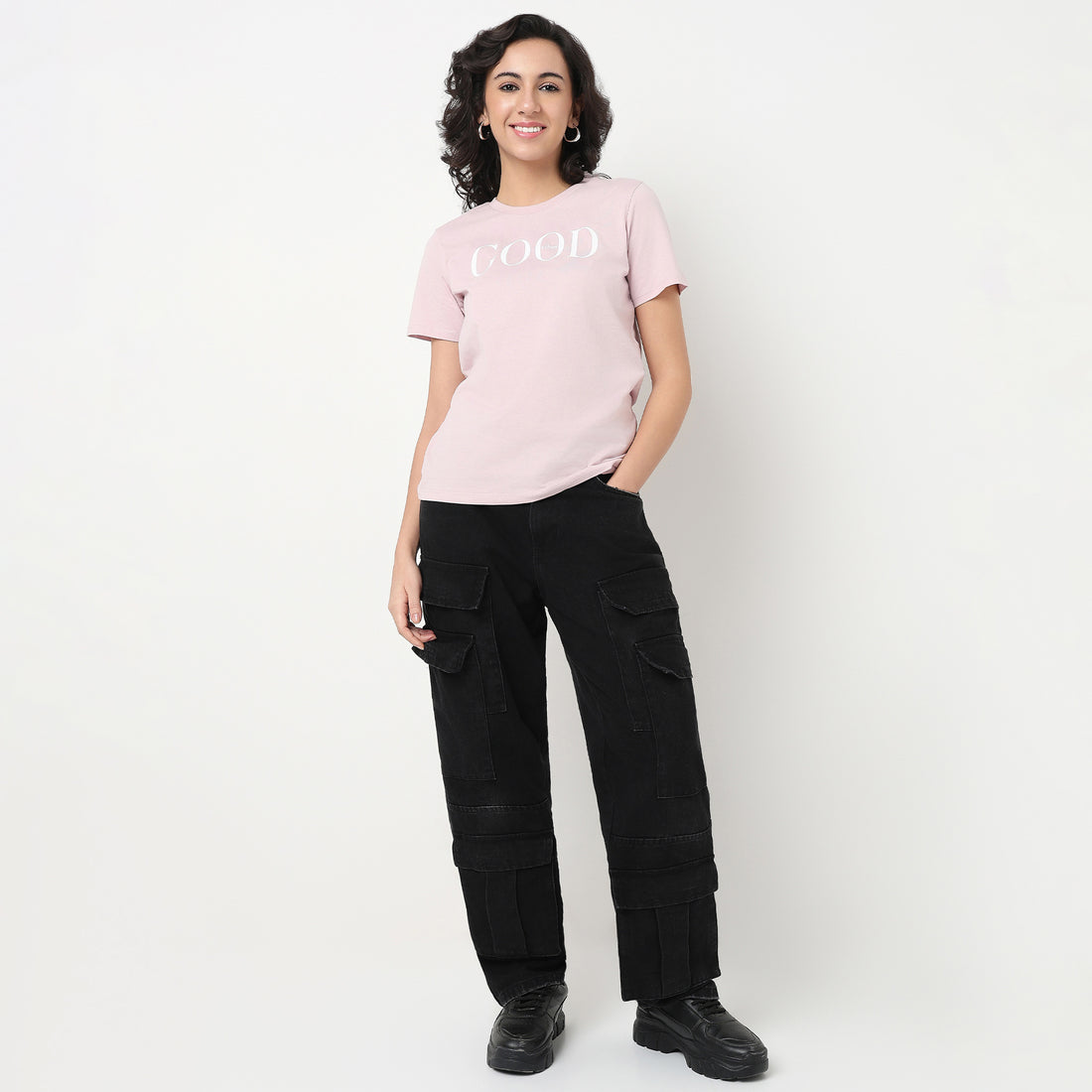 Order Now Women Graphic Crew Neck Regular Fit Casual Wear Tshirt by Style Union