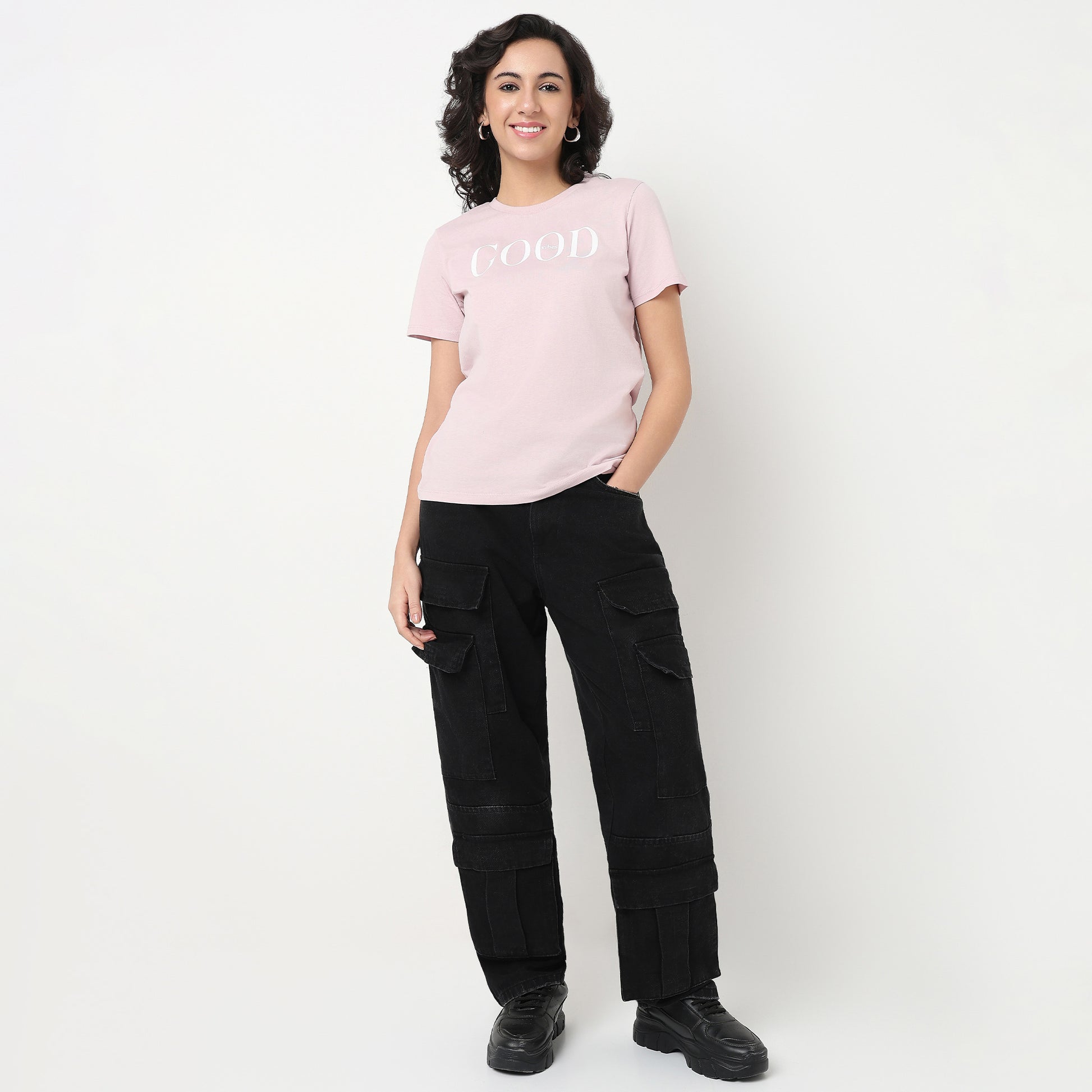 Order Now Women Graphic Crew Neck Regular Fit Casual Wear Tshirt by Style Union